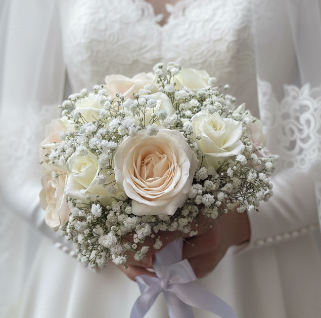 Bouquet de mariée et art floral