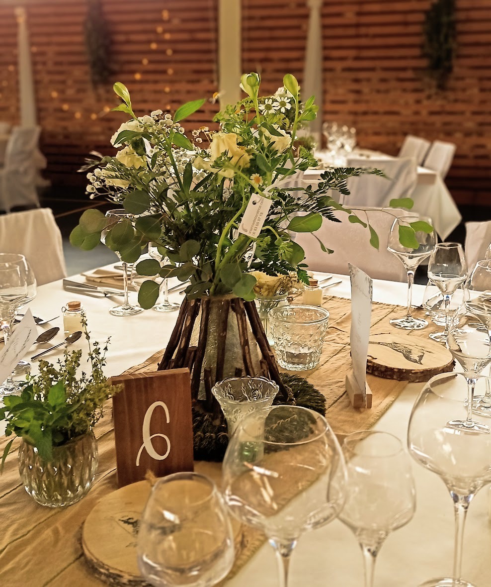 Décoration florale de mariage