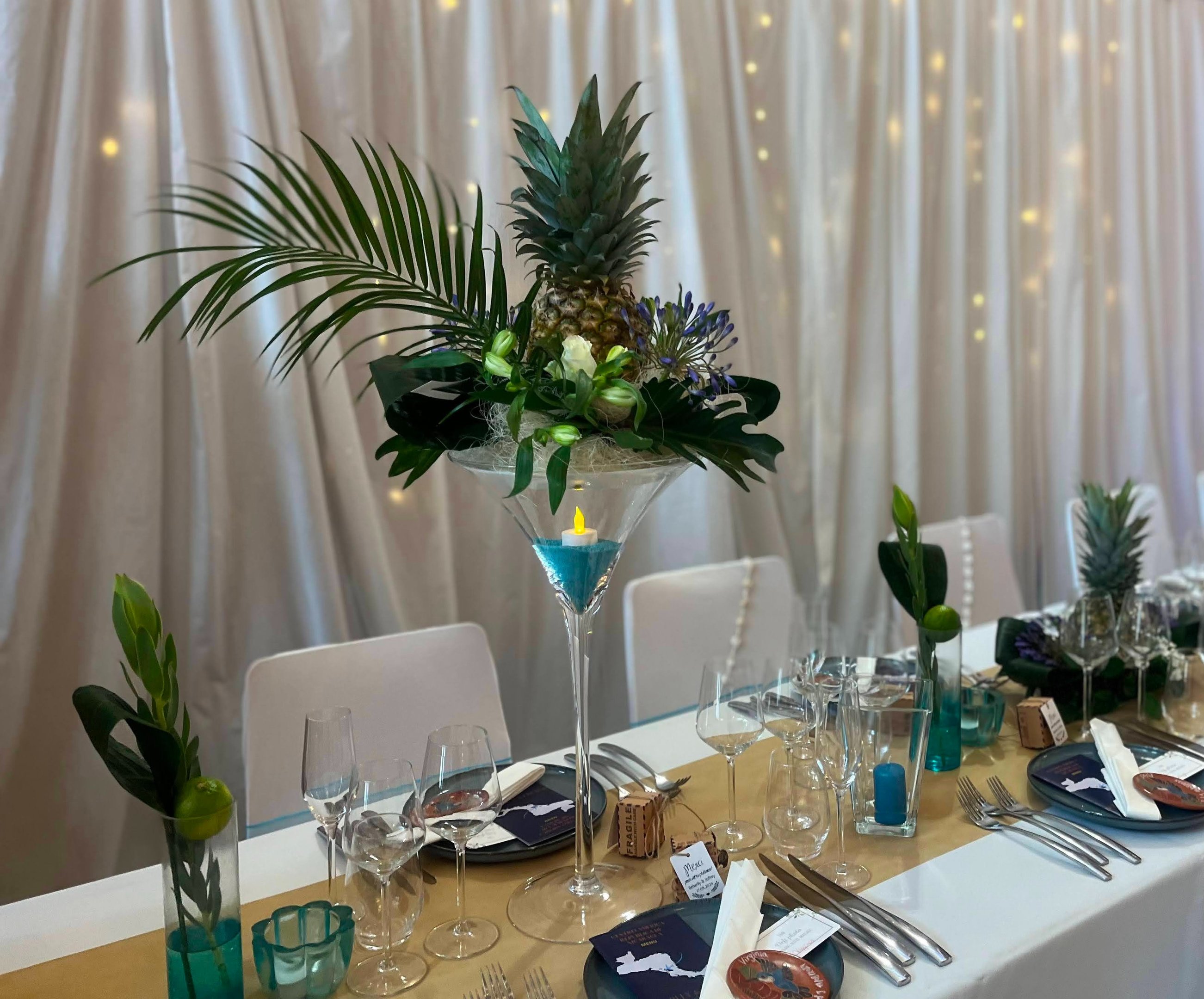 Décors de table exotique en Lorraine